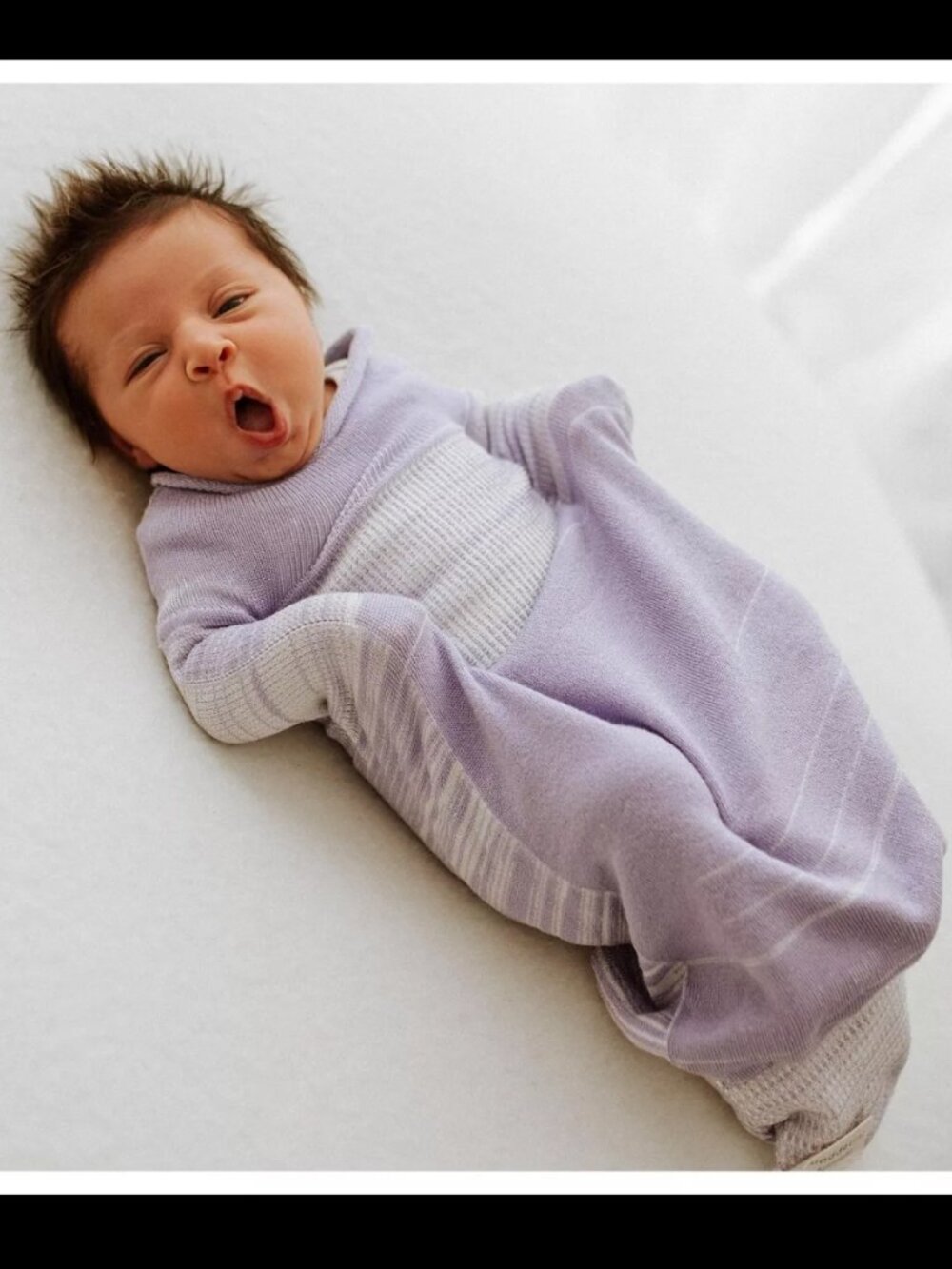 Swaddelini in Lavender for Newborns 6-12 lbs